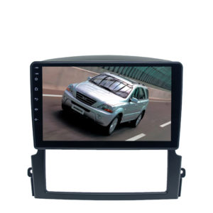 Штатная магнитола 9,5 дюйм для Kia Sorento (BL) 2006-2009 Teyes CC4 PRO 4066-6700 экран 2K Android 13 12+256 Gb