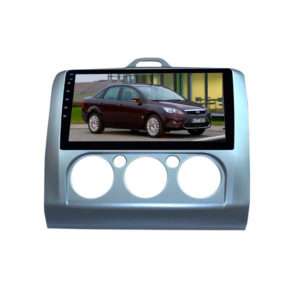 Штатная магнитола 9,5 дюйм для Ford Focus 2 кондиционер серая Teyes CC4 PRO 2445-6700 экран 2K Android 13 12+256 Gb