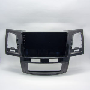 Штатная магнитола 9,5 дюйм для Toyota Fortuner, Hilux 2008-2015 гг. c климат-контролем Teyes CC4 4324-6875 экран 2K Android 13 6+64 Gb