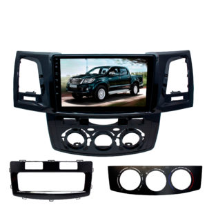 Штатная магнитола 9 дюймов для Toyota Fortuner, Hilux 2008-2014 год (климат и кондиционер) Teyes CC4L DTS 2754-6879 Android 13 6+64 Gb