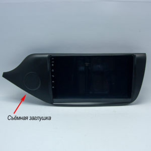 Штатная магнитола 9,5 дюйм для Kia Ceed 2012-2019 гг. чёрная матовая Teyes CC4 PRO 4140-6700 экран 2K Android 13 12+256 Gb