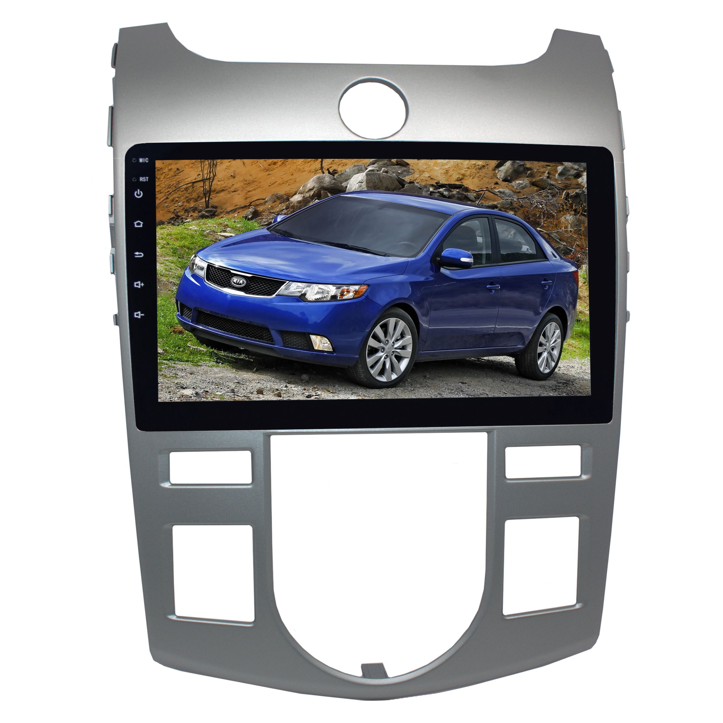 Штатная магнитола для Kia Cerato, Forte 2008-2013 гг. с климат-контролем Teyes 2299-5601 9 дюймов 2K экран 3+32G 5601
