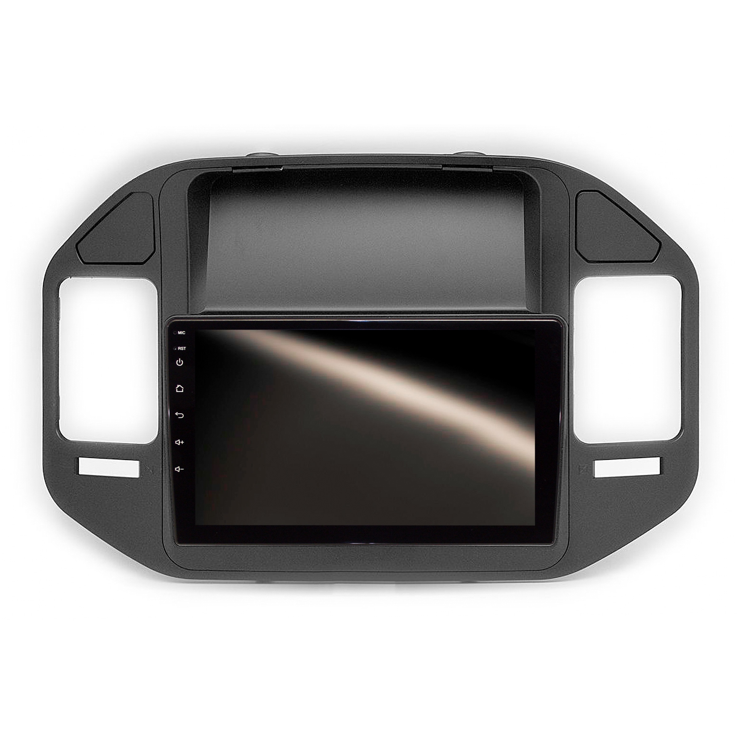Штатная магнитола 9,5 дюйм для Mitsubishi Pajero, Montero 1999-2006 гг. Teyes CC4 PRO 6052-6700 экран 2K Android 13 12+256 Gb