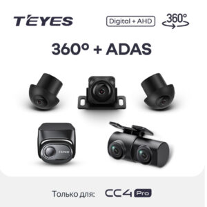 Комплект камер кругового обзора Teyes Digital 360°+ADAS Surround View Cameras для CC4 PRO 6884